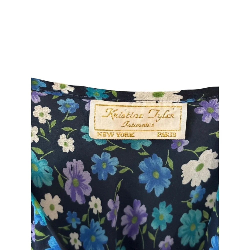 VTG Kristine‎ Tyler Intimates Floral Slip Dress S
